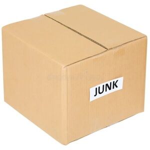 Mystery box of junk